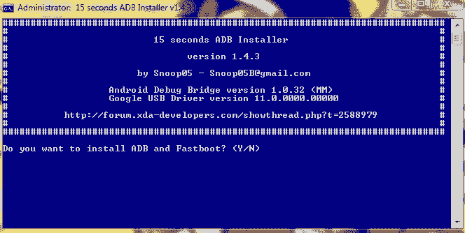 15 Seconds ADB Installer