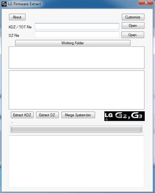 Extract KDZ TOT Firmware